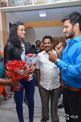 PV Sindhu Watched Ekkadiki Pothavu Chinnavada
